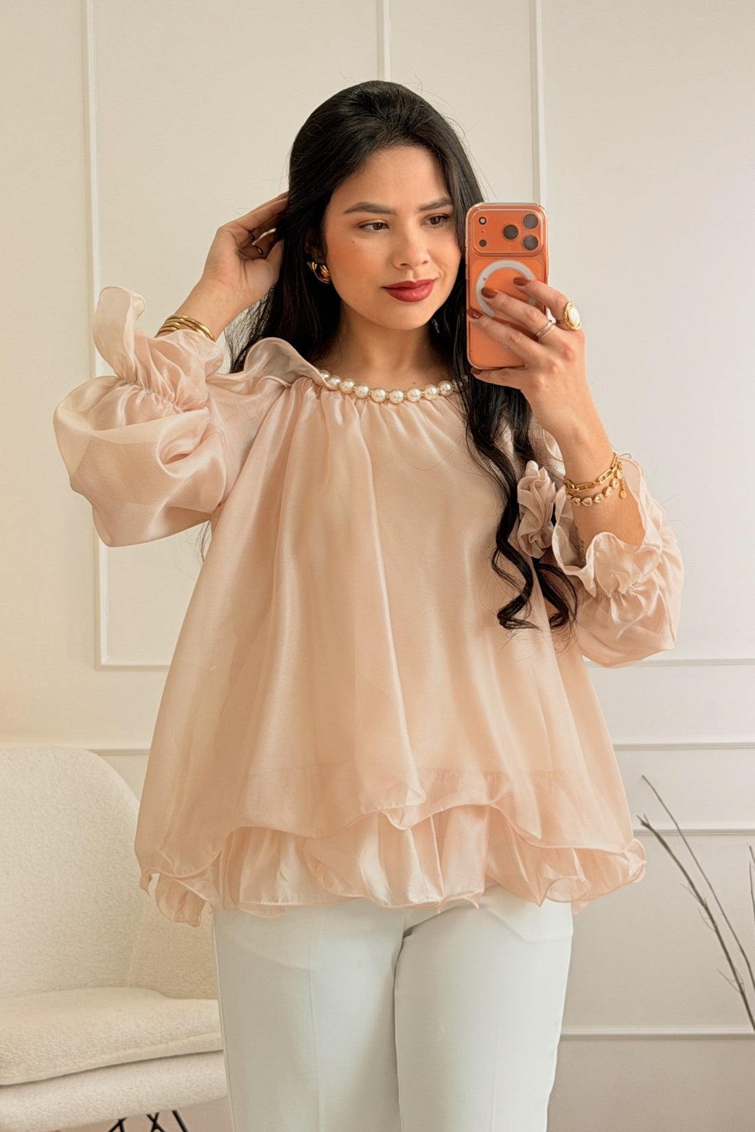 Blusa delicado AZAKA - lavishiochicBlusaAZAKA