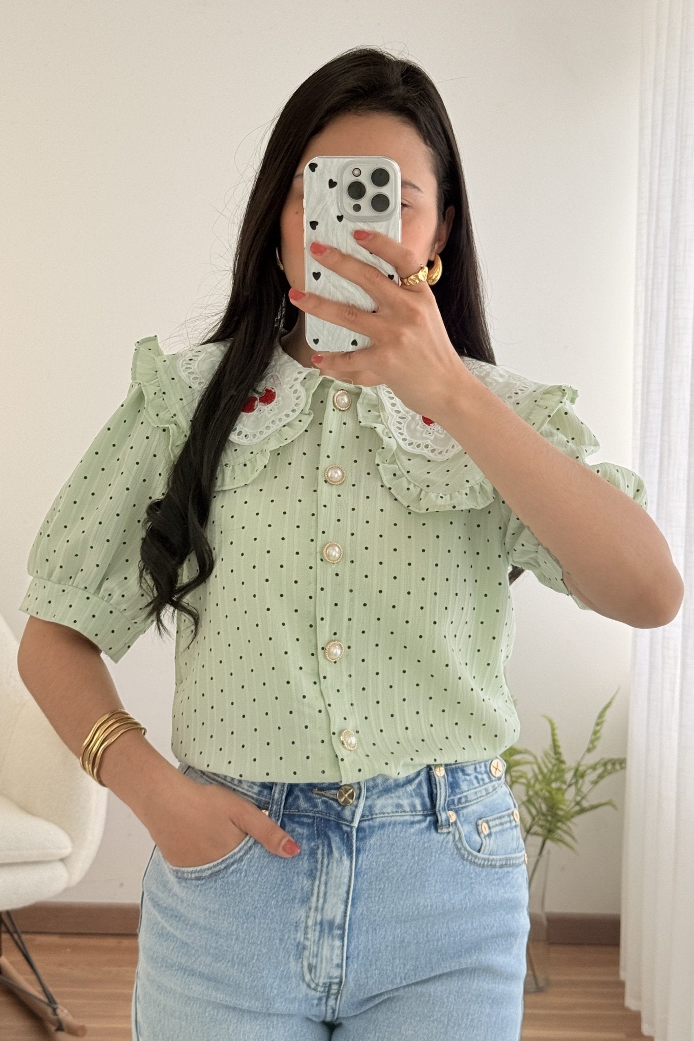 Blusa estilo campestre MOCHY - lavishiochicBlusaMochy