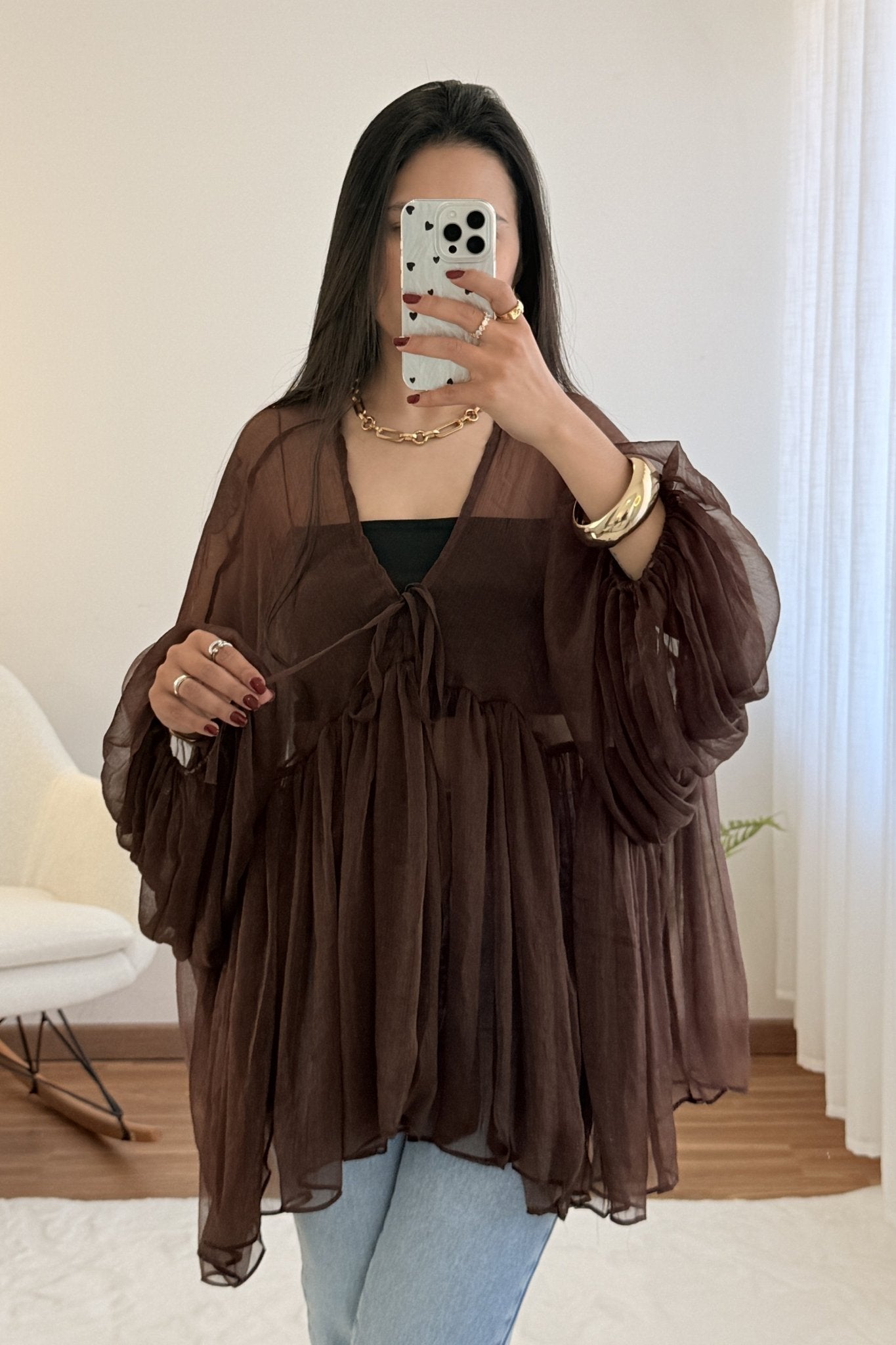 Blusa etérea MOCHY - lavishiochicBlusaMochy