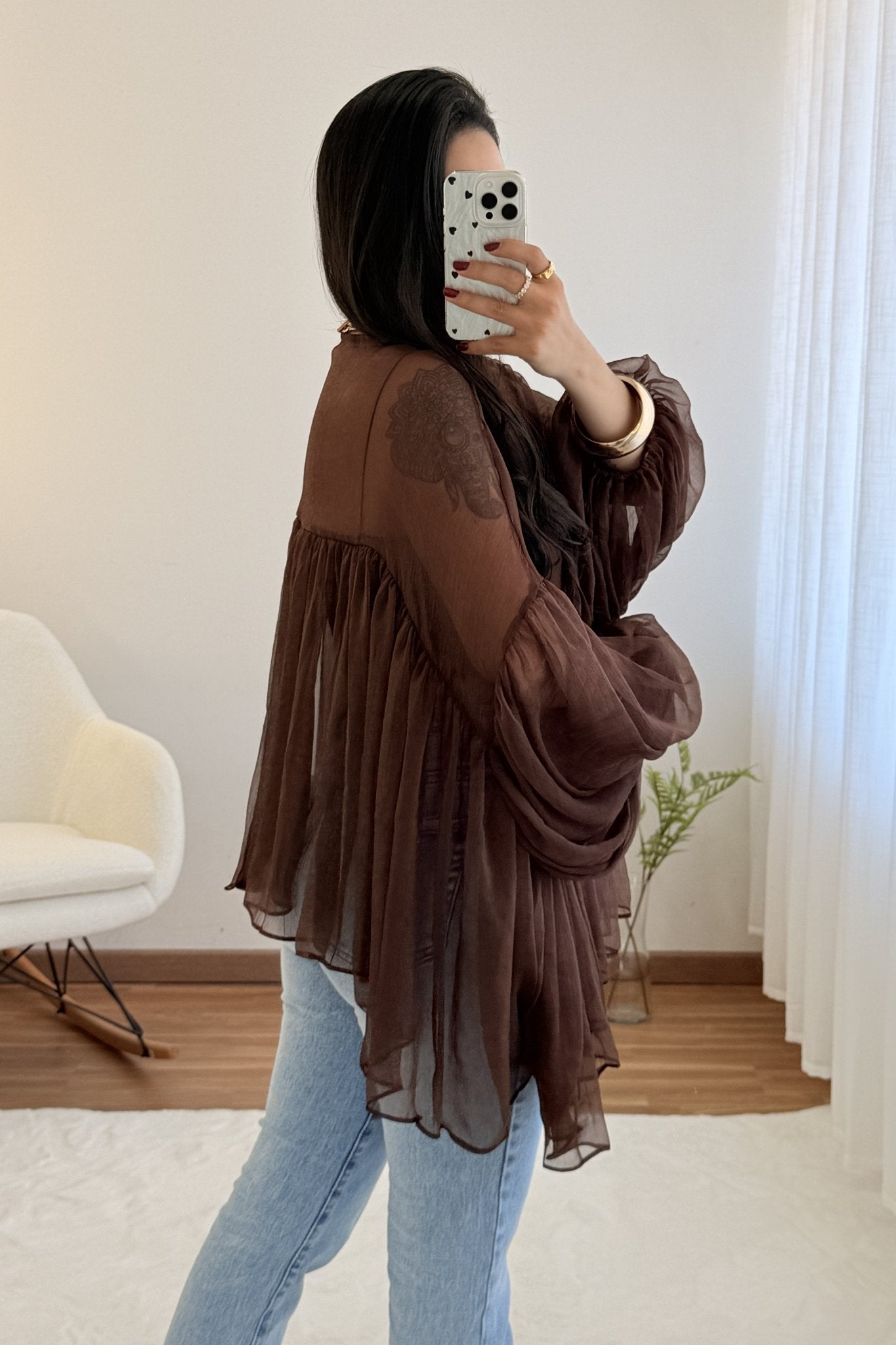 Blusa etérea MOCHY - lavishiochicBlusaMochy