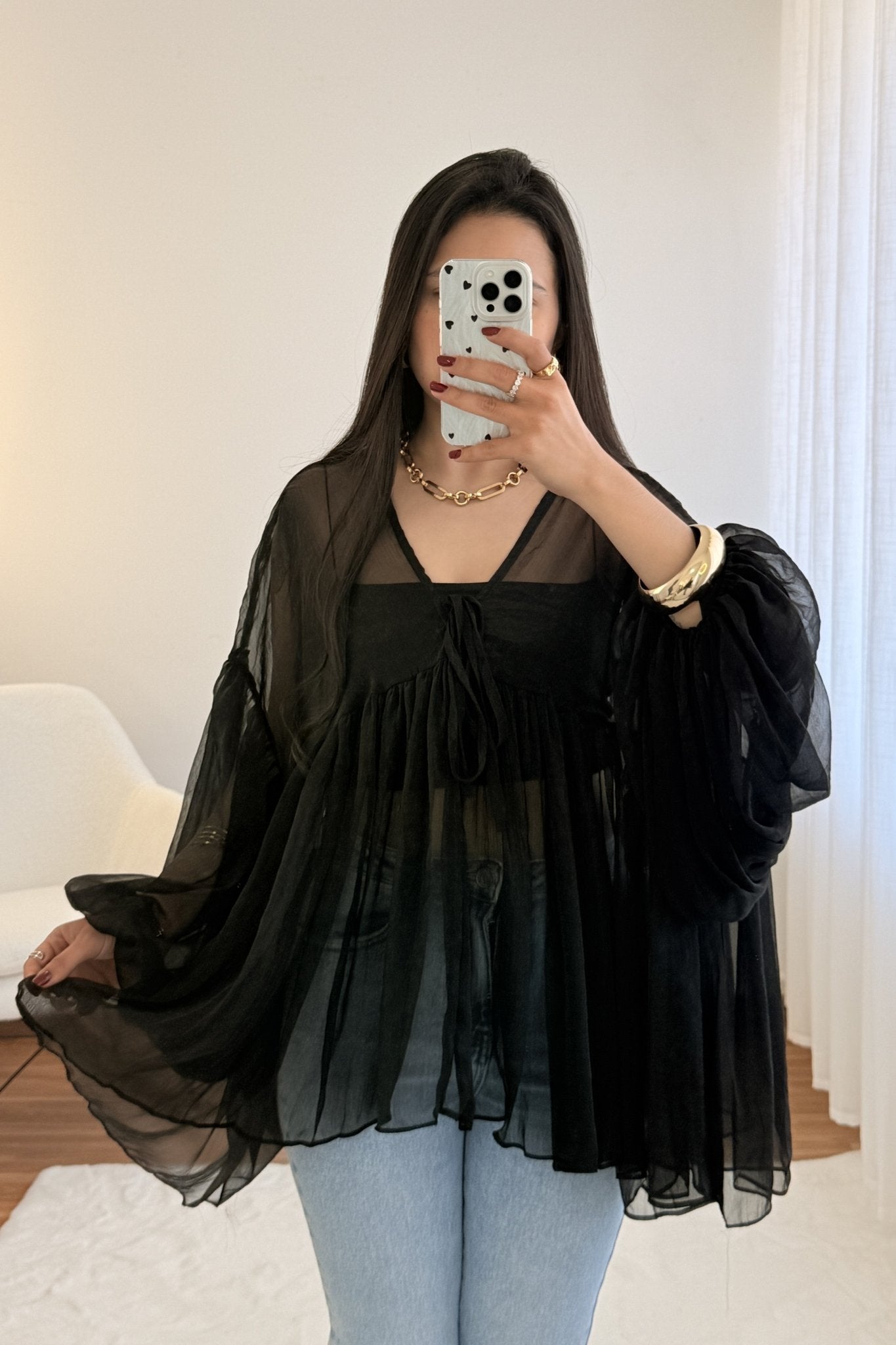 Blusa etérea MOCHY - lavishiochicBlusaMochy