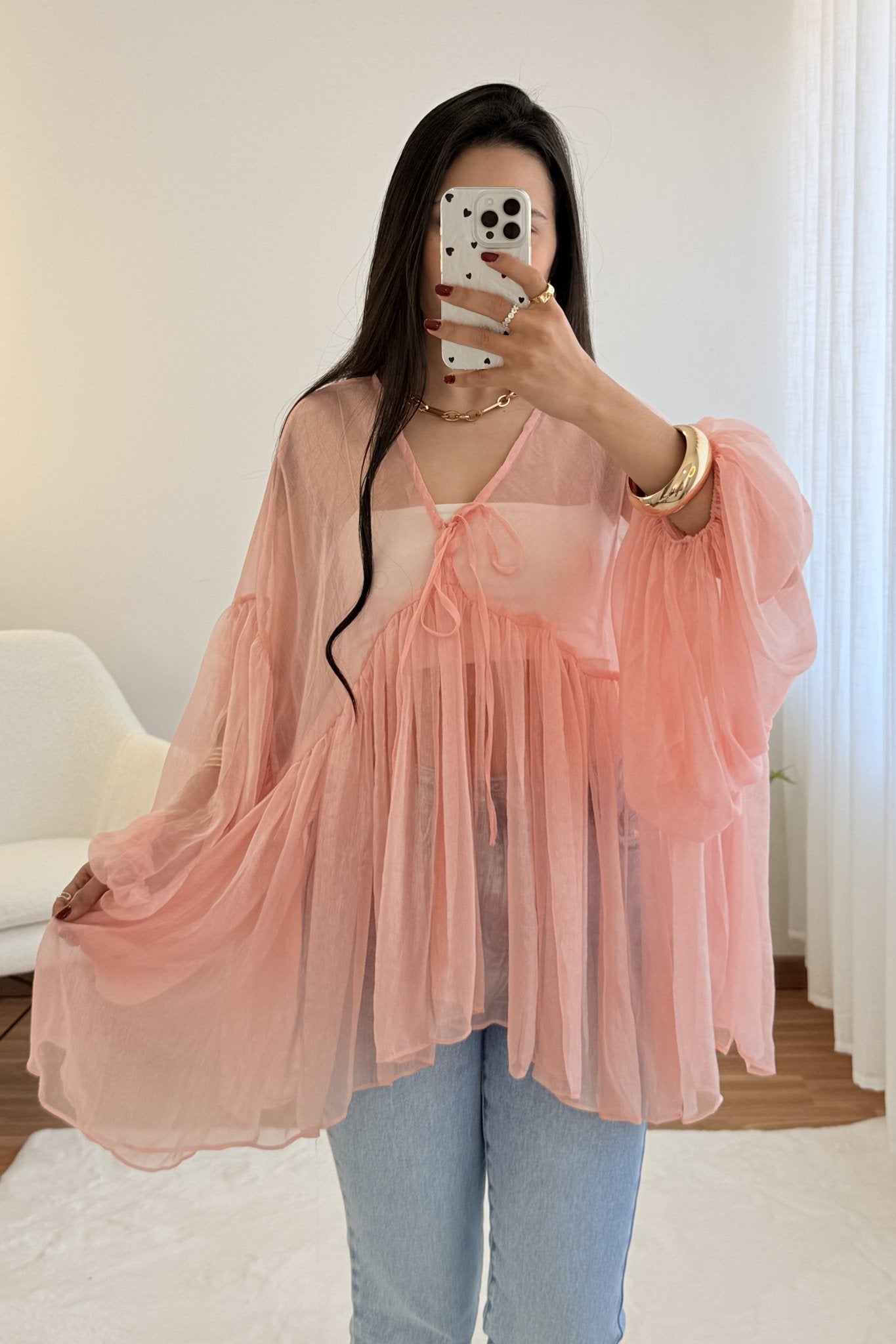 Blusa etérea MOCHY - lavishiochicBlusaMochy