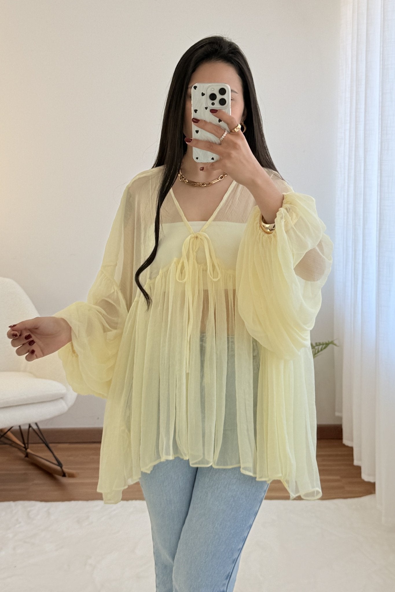 Blusa etérea MOCHY - lavishiochicBlusaMochy