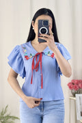 Blusa flores - lavishiochicBlusalavishiochic