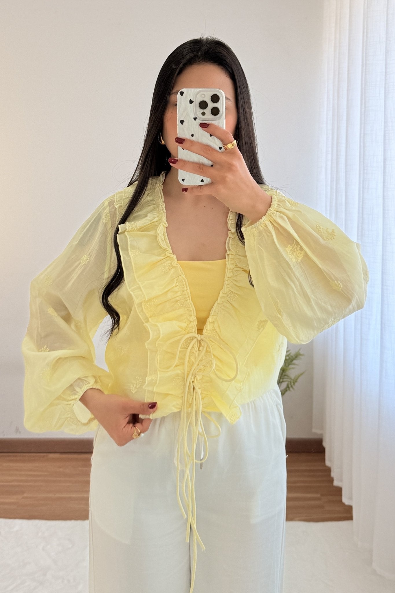 Blusa folhos MOCHY - lavishiochicBlusaMochy