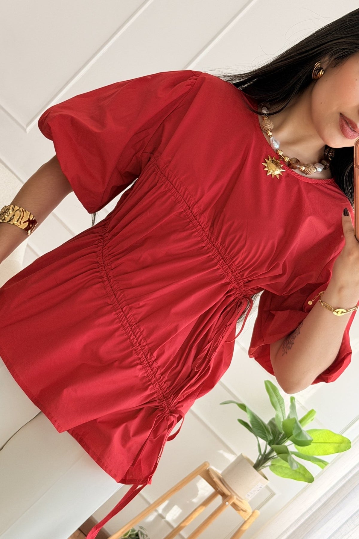 Blusa franzida 100% algodão DROLE DE COPINE - lavishiochicBlusaDrole de copine Paris