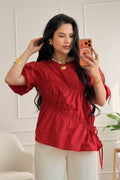 Blusa franzida 100% algodão DROLE DE COPINE - lavishiochicBlusaDrole de copine Paris