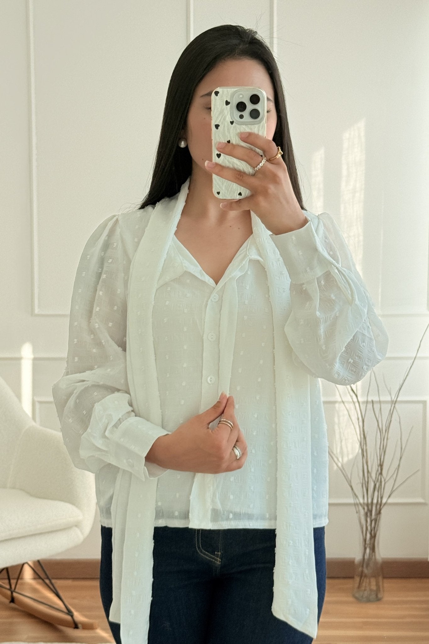 Blusa laço ELLI WHITE - lavishiochicBlusaELLI WHITE