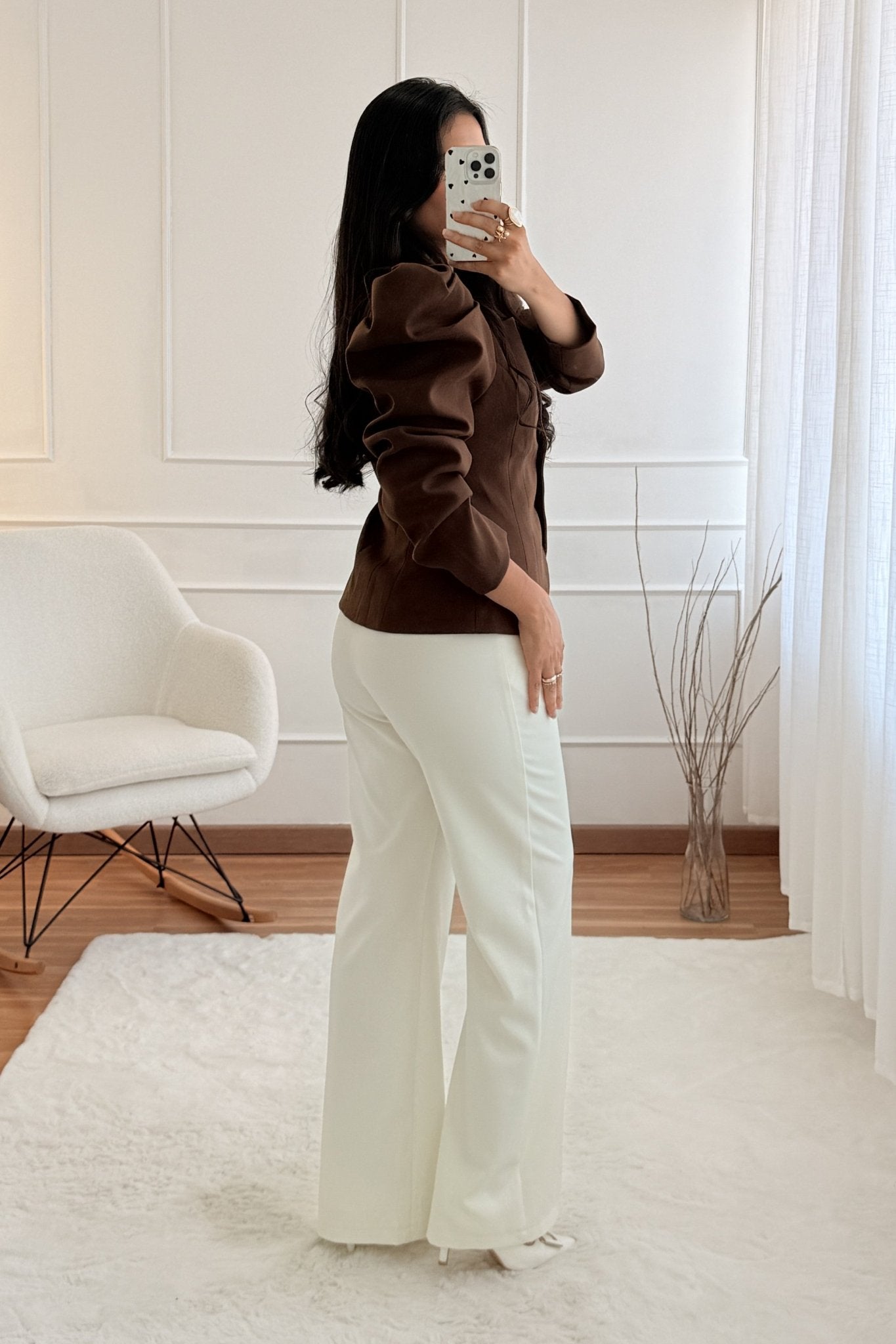 Blusa mangas bufantes MOCHY - lavishiochicBlusaMochy