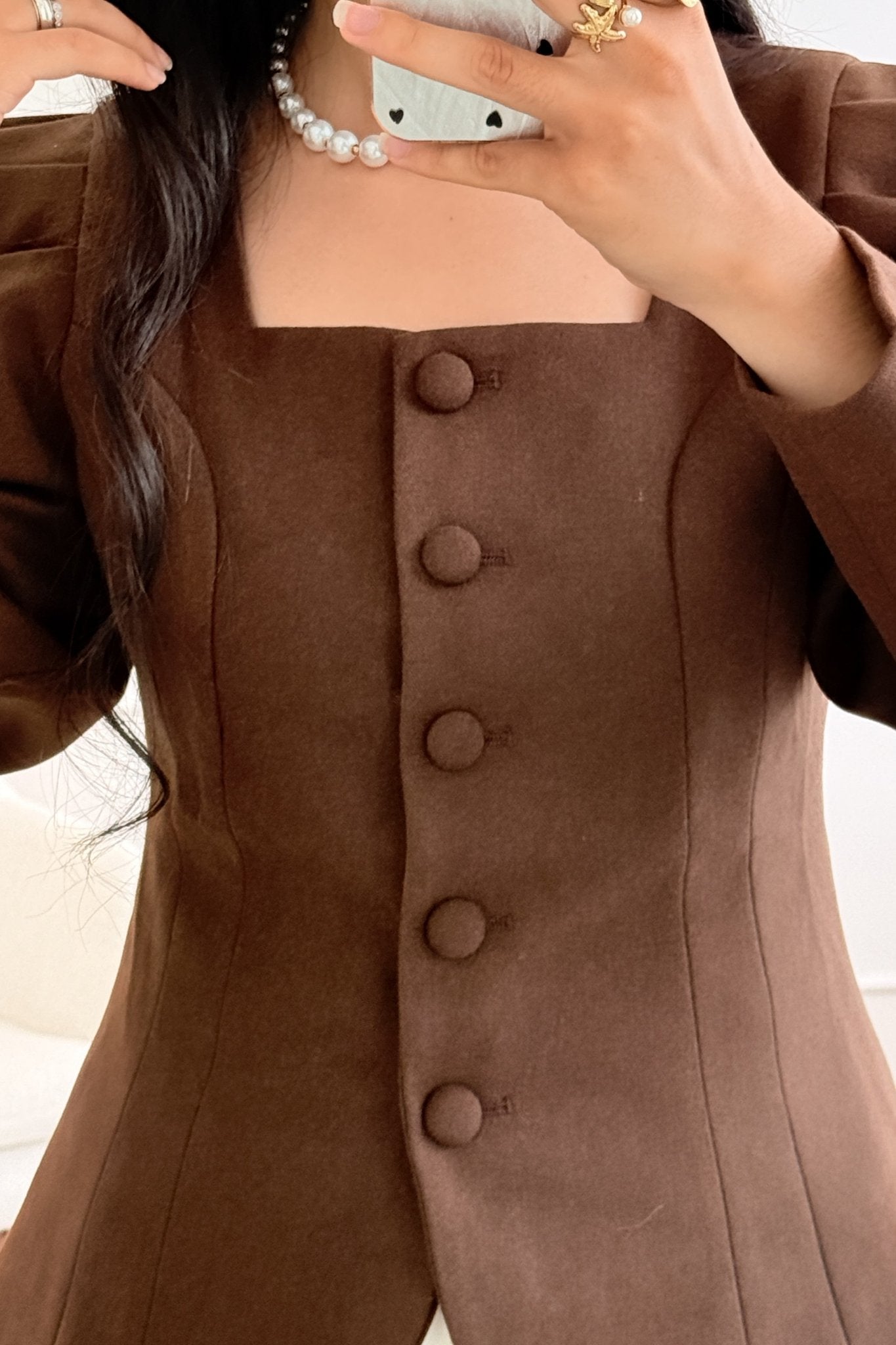 Blusa mangas bufantes MOCHY - lavishiochicBlusaMochy