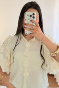 Blusa romântica ELLI WHITE - lavishiochicBlusaELLI WHITE