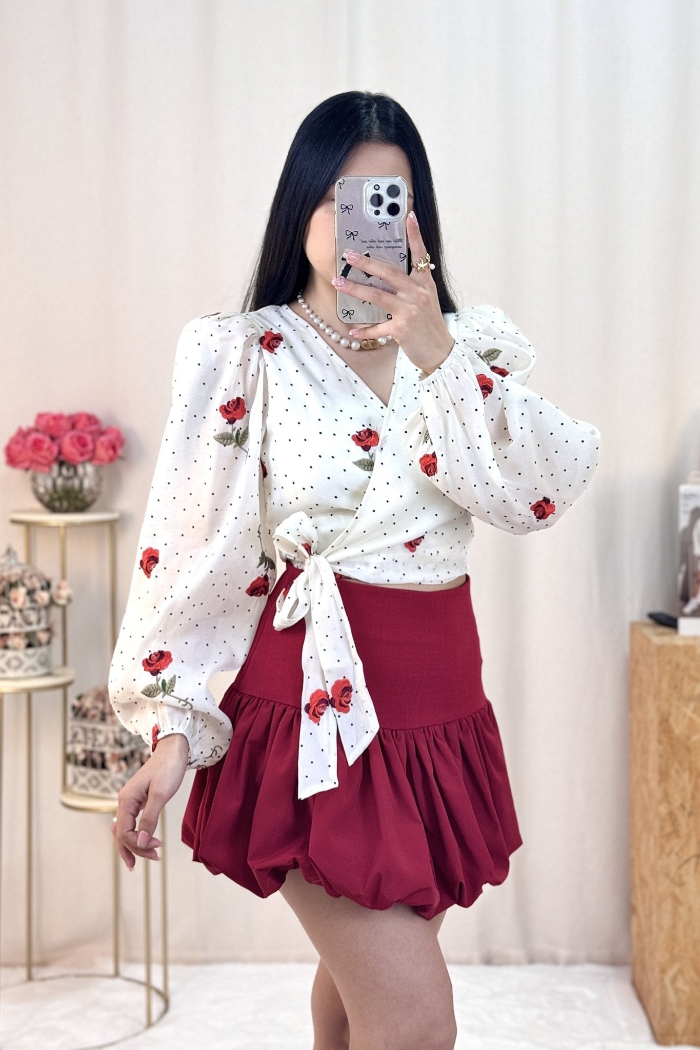 Blusa rosa ELLI WHITE - lavishiochicBlusaELLI WHITE