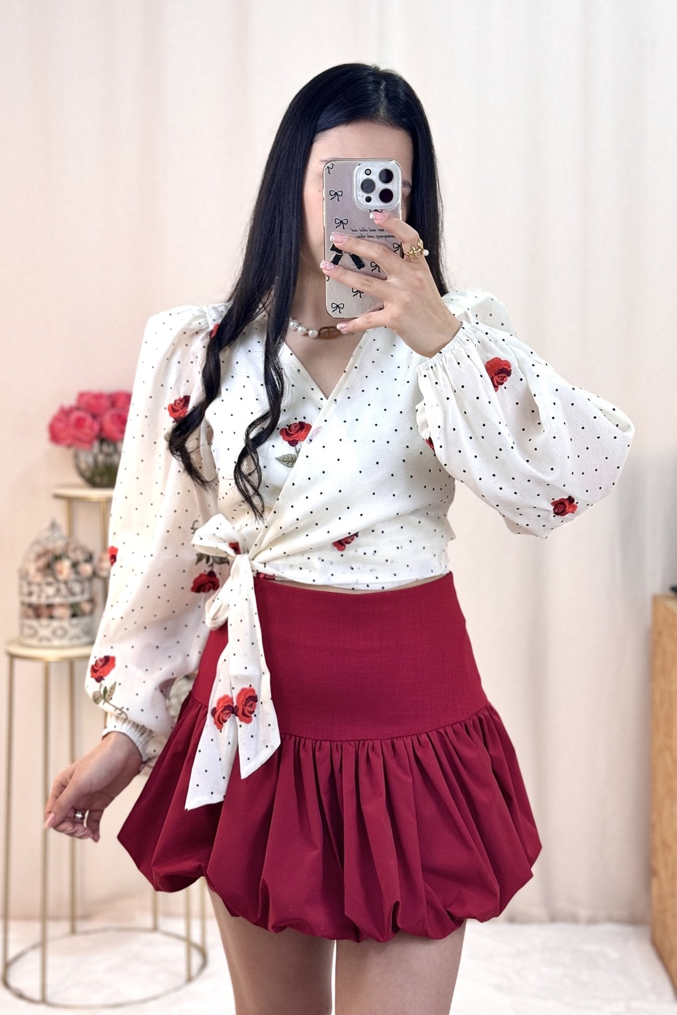 Blusa rosa ELLI WHITE - lavishiochicBlusaELLI WHITE