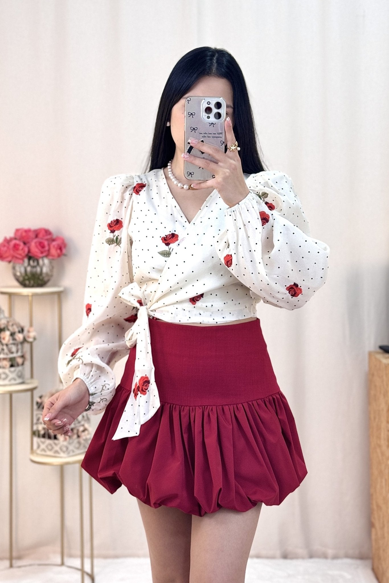 Blusa rosa ELLI WHITE - lavishiochicBlusaELLI WHITE