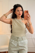 Body com detalhe metálico - lavishiochicbodylavishiochic