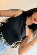 Body com detalhe metálico - lavishiochicbodylavishiochic