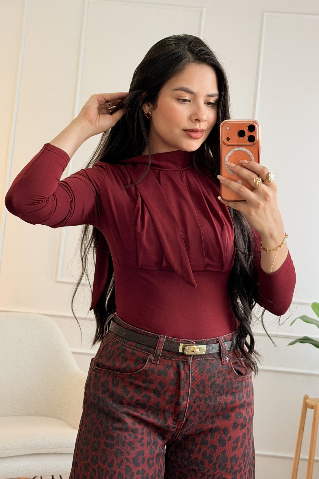 Body com laço no pescoço - lavishiochicbodylavishiochic