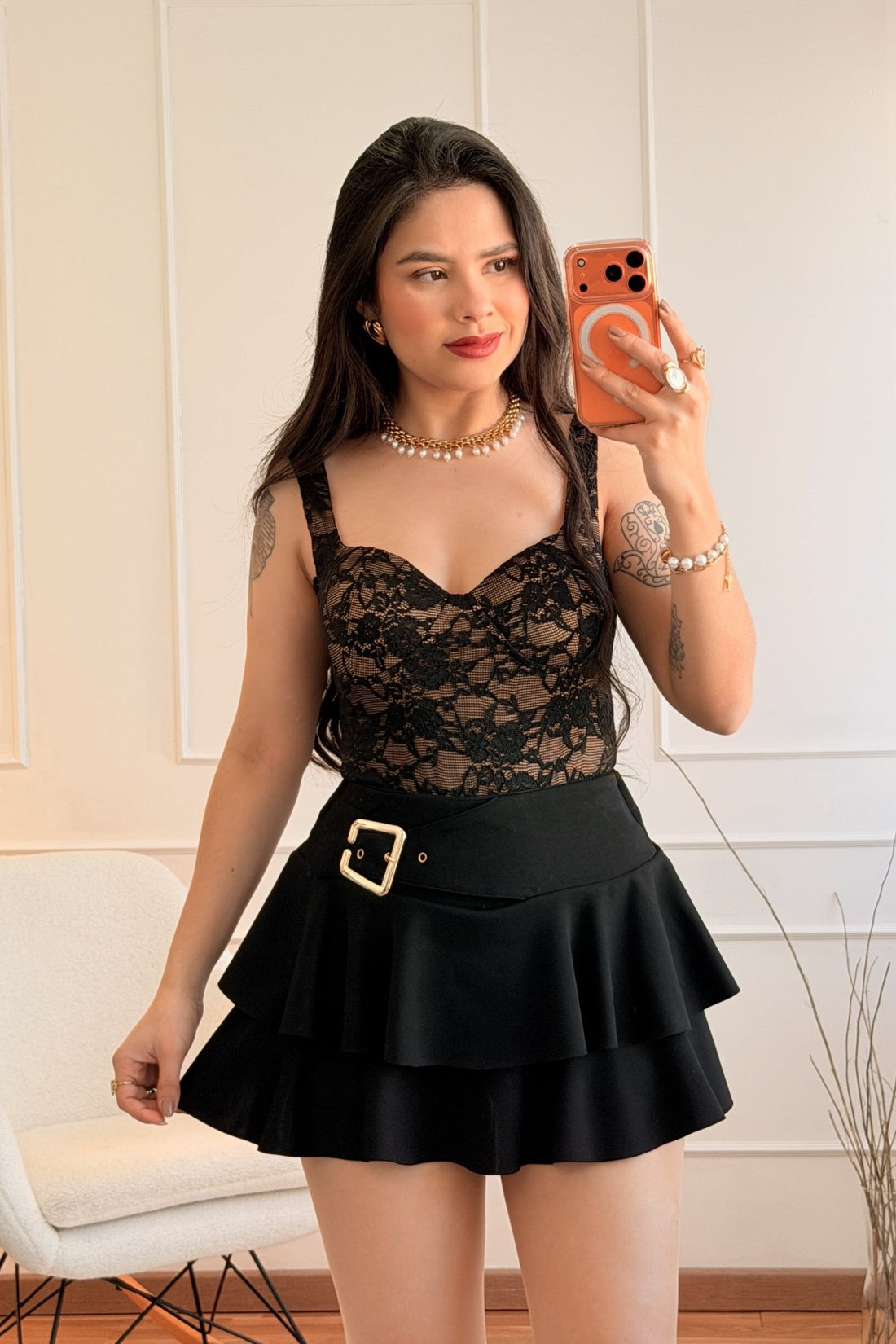 Body Rendado Justo VERA LUCY - lavishiochicbodyVera Lucy