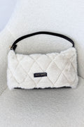 Bolsa de axilo em peluche com losangos - lavishiochicMalalavishiochic