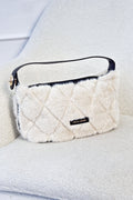 Bolsa de axilo em peluche com losangos - lavishiochicMalalavishiochic
