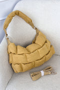 Bolsa de axilo tecida acolchoada - lavishiochicMalalavishiochic
