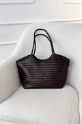 Bolsa de ombro entrançada em pele sintética ( Média ) - lavishiochicMalalavishiochic
