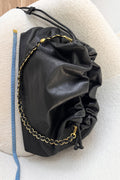 Bolsa macio com corrente dourada L - lavishiochicMalalavishiochic