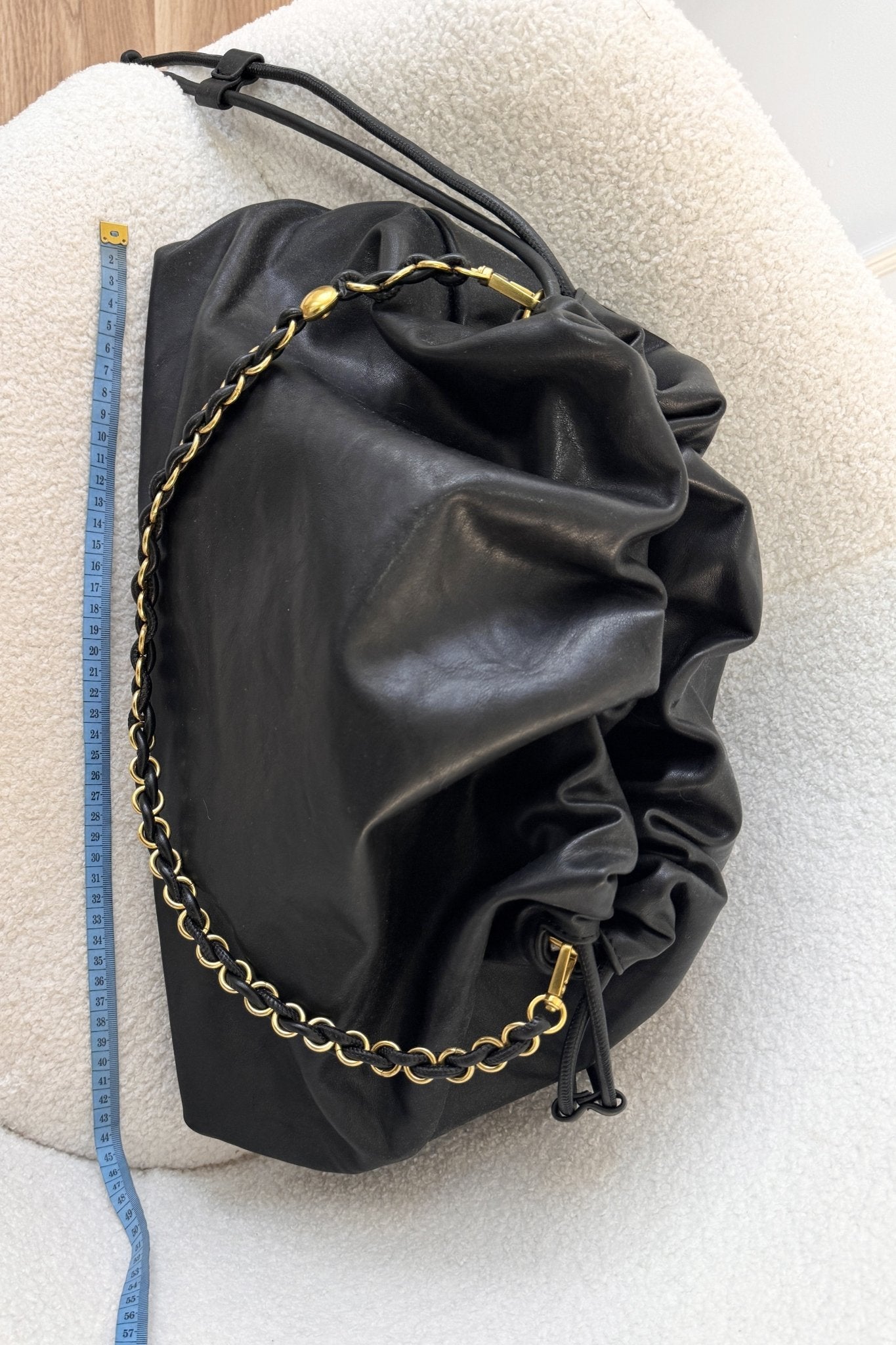 Bolsa macio com corrente dourada L - lavishiochicMalalavishiochic