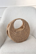 Bolsa redonda em palha - lavishiochicMalalavishiochic