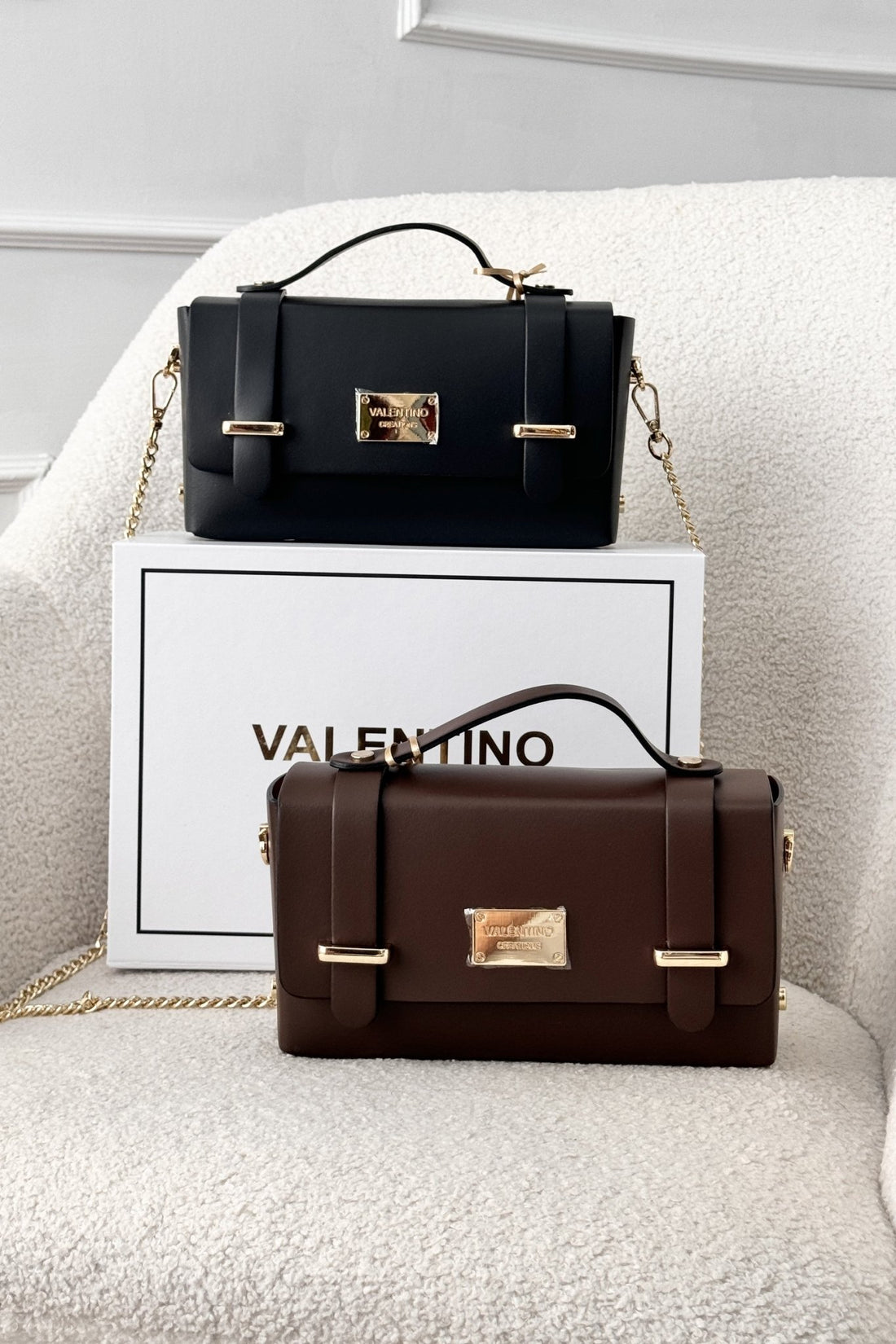Bolsa Valen em pele ( grande ) - lavishiochicMalalavishiochic