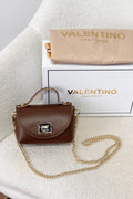 Bolsa Valentino em pele com corrente dourada - lavishiochicMalalavishiochic