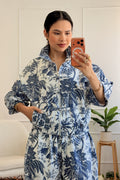 Bomber com estampado floral botânico LUMINA - lavishiochiccasacolumina