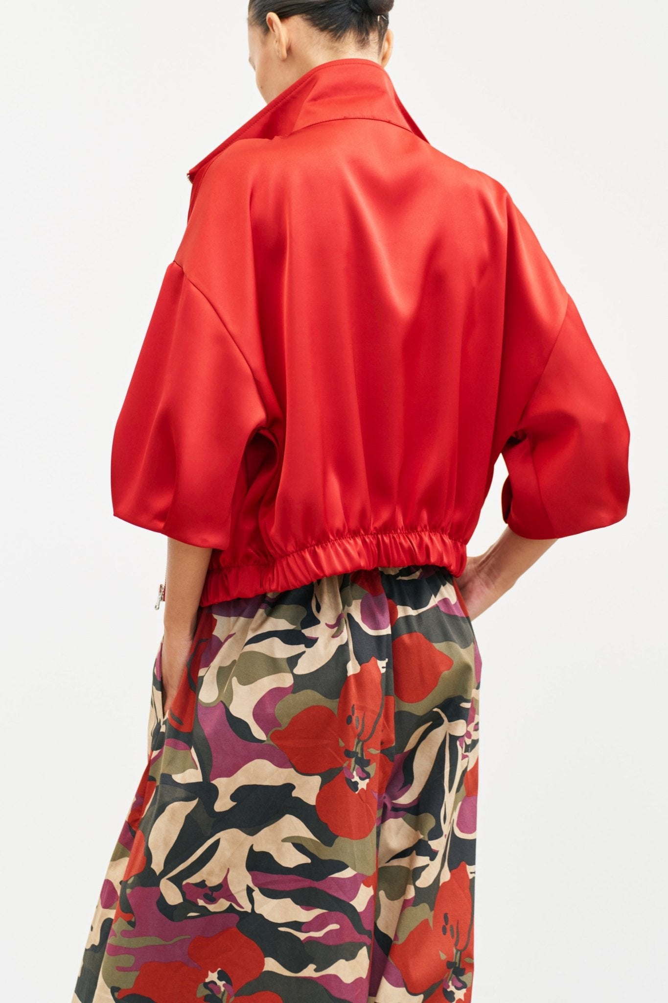 Bomber fecho chinês LUMINA - lavishiochiccasacolumina