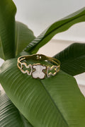 Bracelete detalhes de urso aço - lavishiochicBraceletelavishiochic