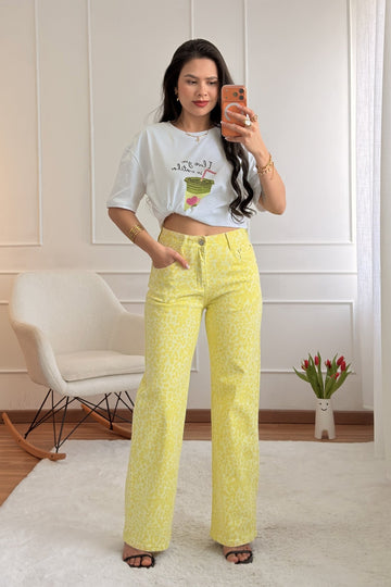 Calça Animal Print Leopardo - lavishiochicCalçalavishiochic