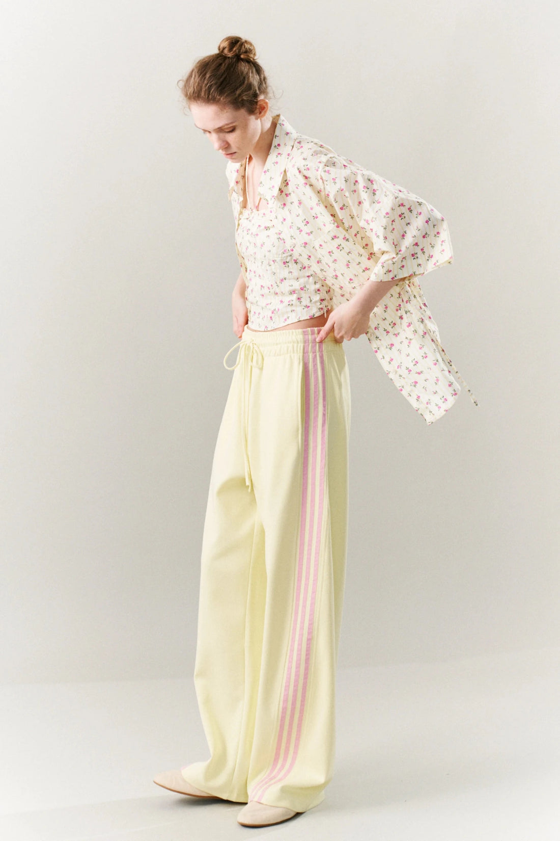 Calca com bandas laterais LUMINA - lavishiochicCalçalumina