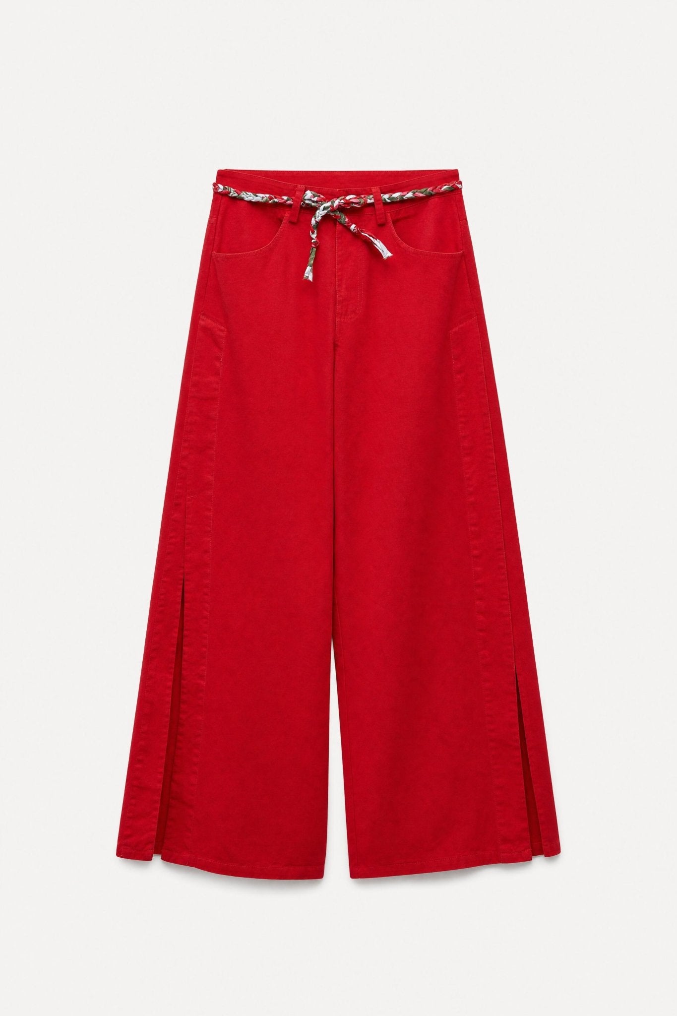 Calça com cinto entrançado LUMINA - lavishiochicCalçalumina
