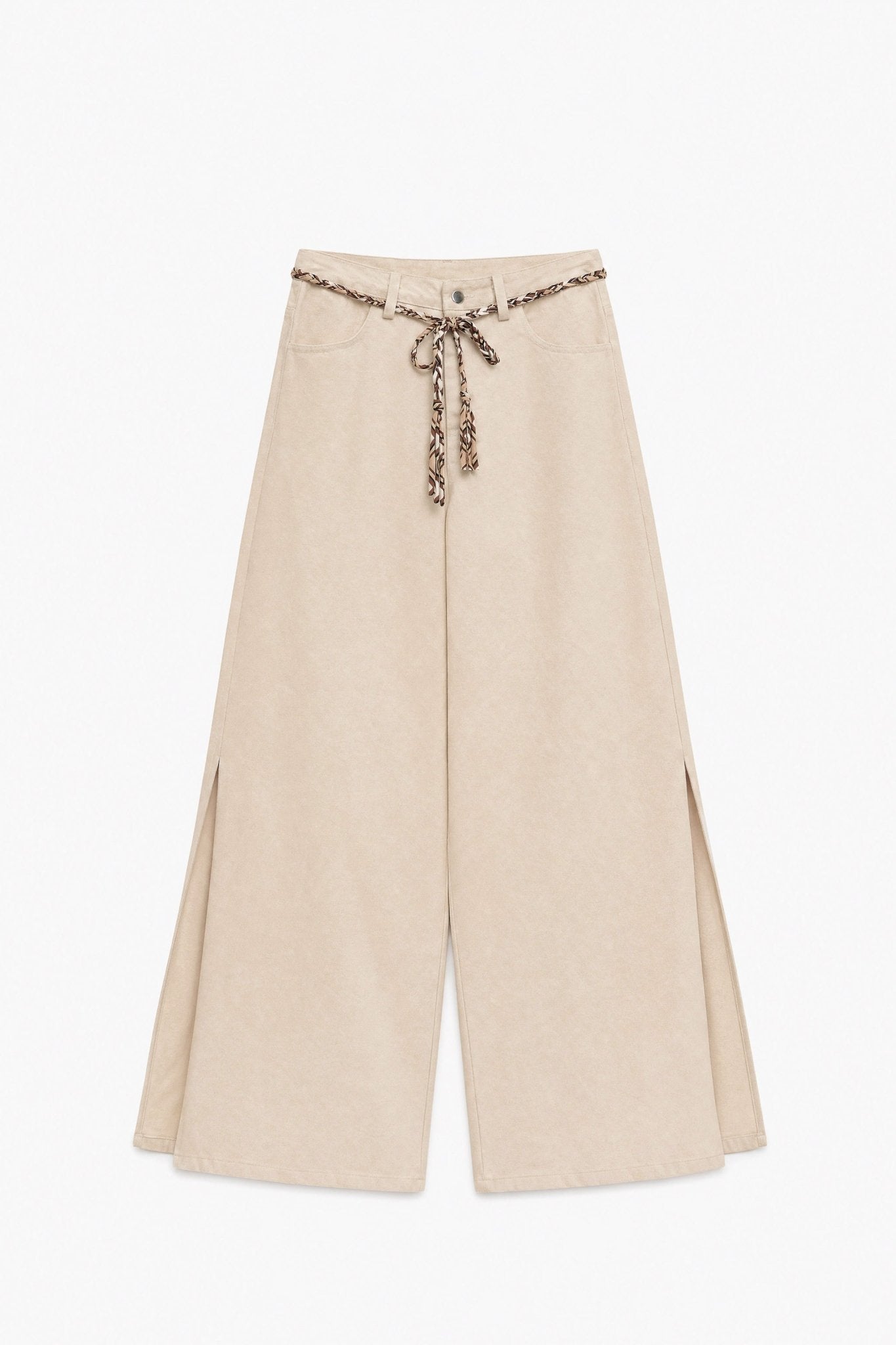 Calça com cinto entrançado LUMINA - lavishiochicCalçalumina