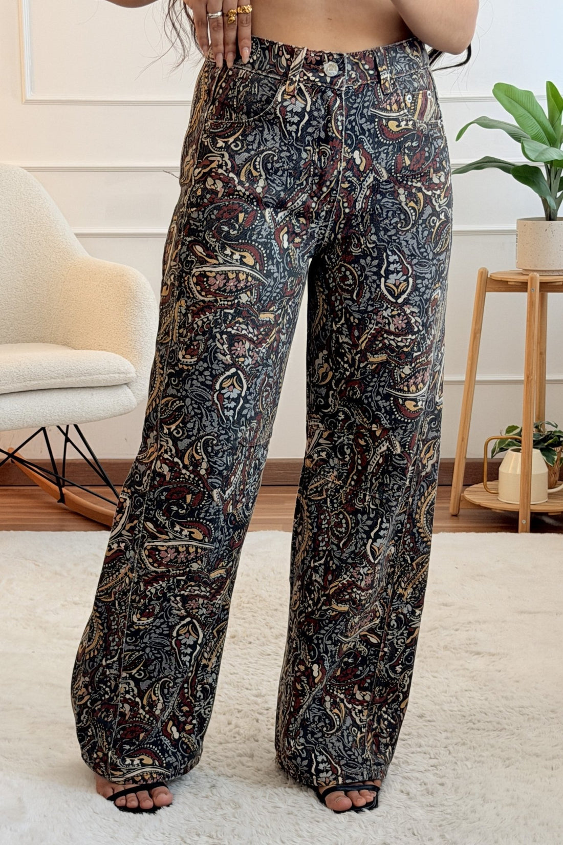 Calça com estampa paisley vintage - lavishiochicCalçaslavishiochic