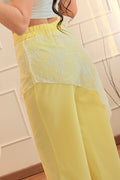 Calça com renda Y0082 LUMINA - lavishiochicCalçaslumina