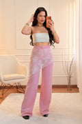 Calça com renda Y0082 LUMINA - lavishiochicCalçaslumina