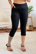 Calça cropped com elastano DROLE DE COPINE - lavishiochicCalçaDrole de copine Paris