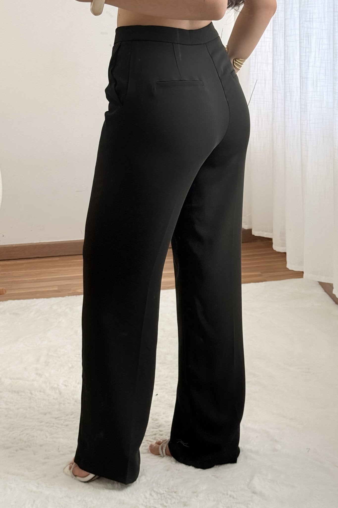 Calça de alfaiataria de corte reto DROLE DE COPINE - lavishiochicCalçaDrole de copine Paris