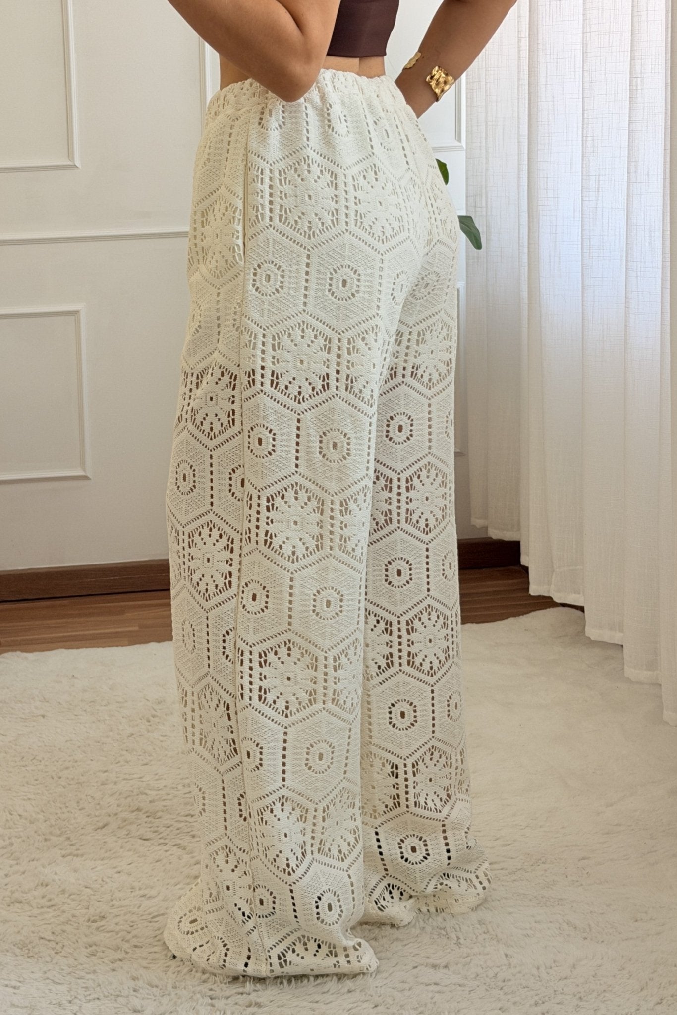 Calça de crochê - lavishiochiccalçõeslavishiochic