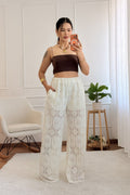 Calça de crochê - lavishiochiccalçõeslavishiochic