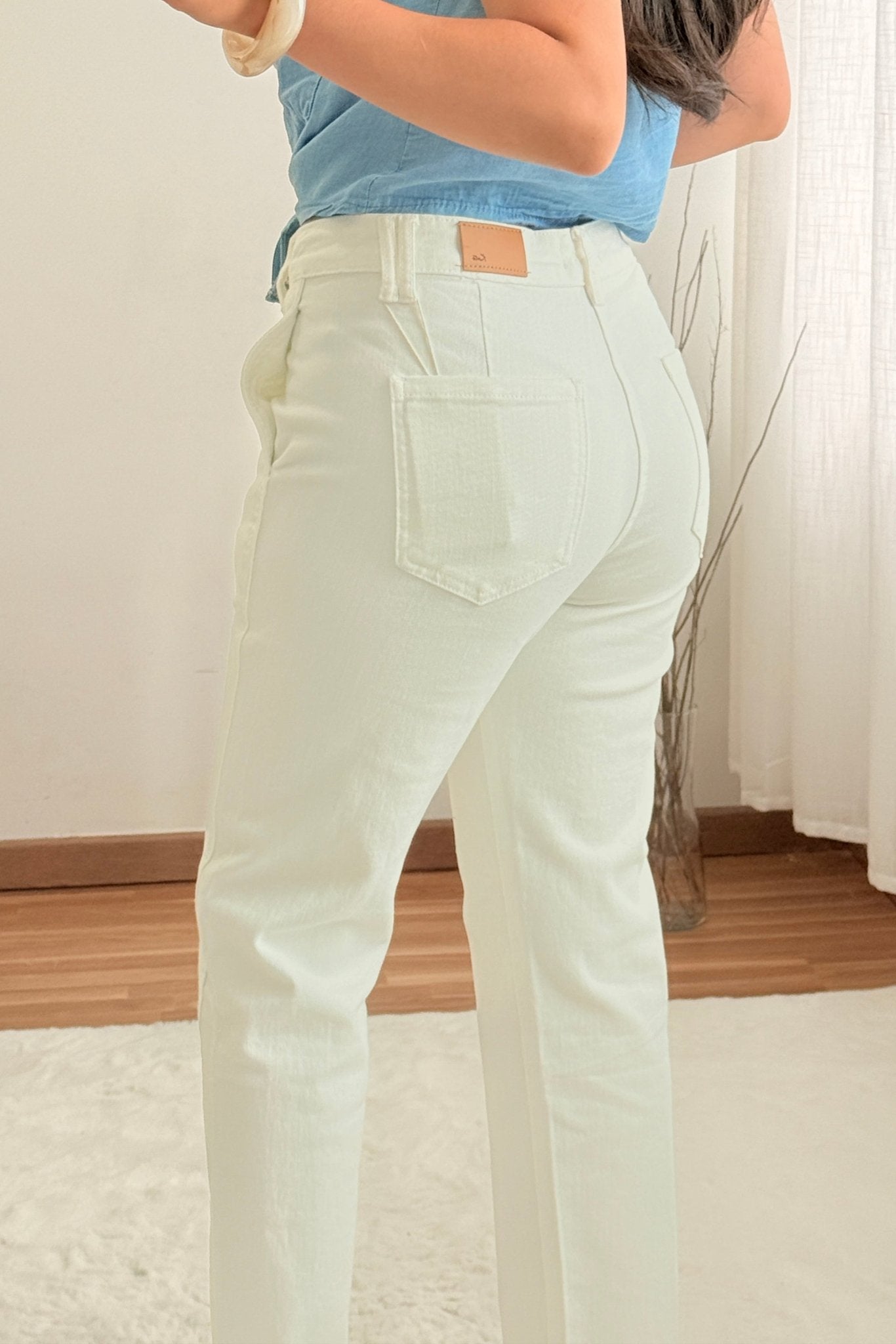 Calça de ganga clássicas para o dia a dia - lavishiochicCalçalavishiochic