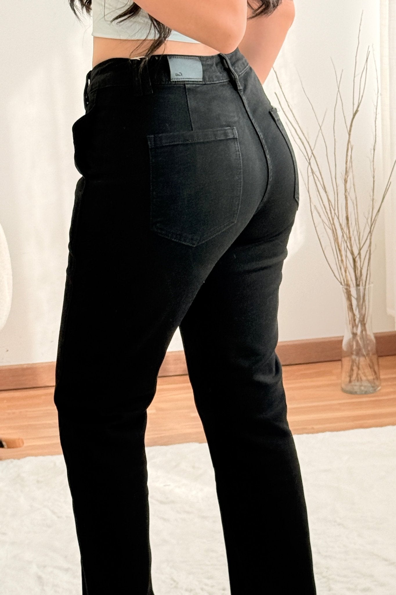 Calça de ganga clássicas para o dia a dia - lavishiochicCalçalavishiochic