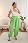 Calça desportiva com riscas laterais LUMINA - lavishiochicCalçasPromoção