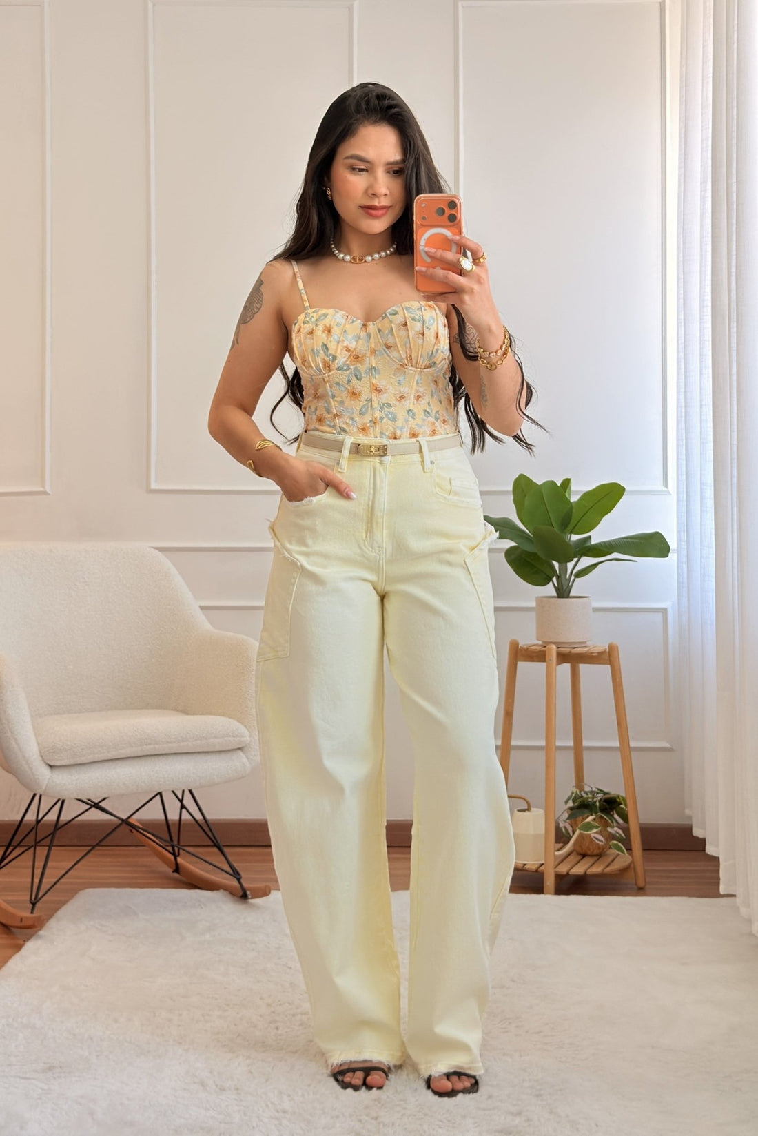 Calça ganga balloon fit QUEEN HEARTS - lavishiochicCalçaQueen Hearts