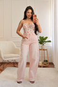 Calça ganga balloon fit QUEEN HEARTS - lavishiochicCalçaQueen Hearts